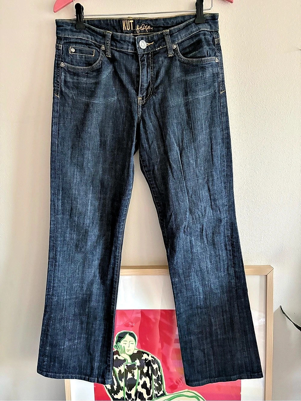 Kut from the kloth Jeans Boot Cut Jeans Blue Waist 10